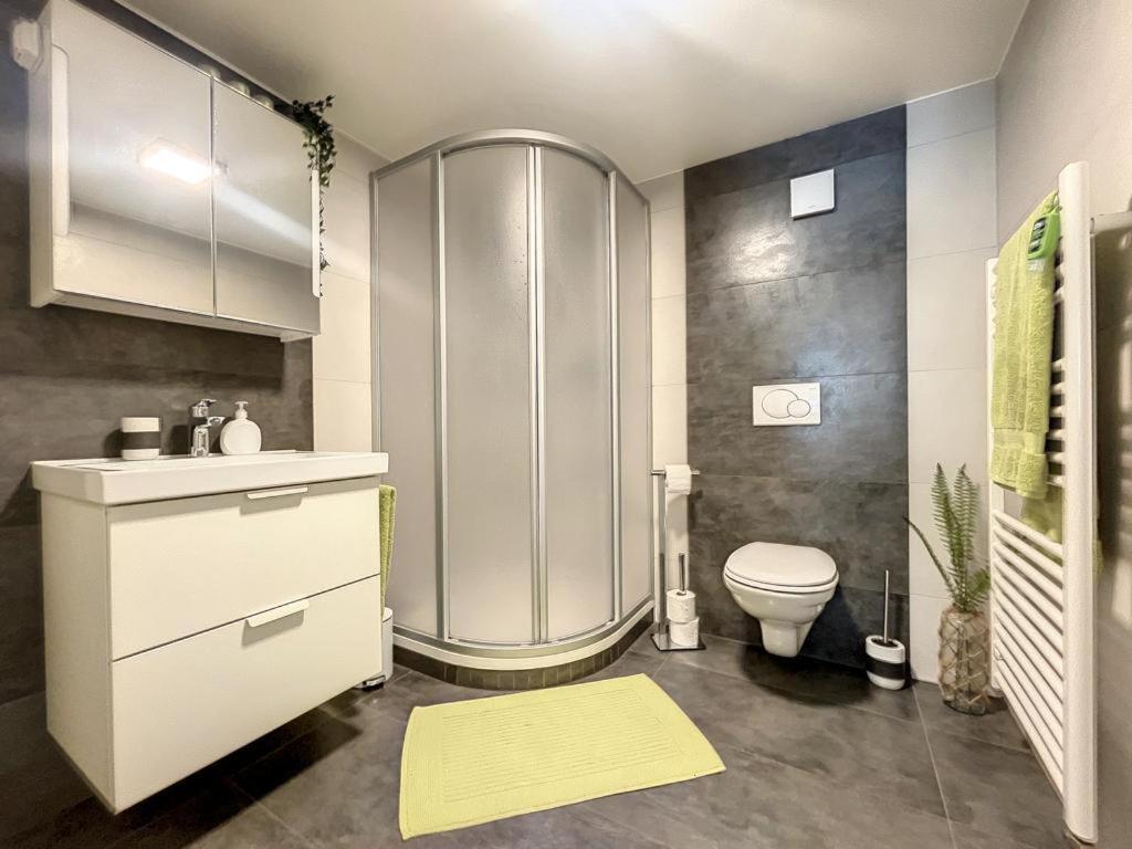 Appartement Moderne Avec Terrasse Et Piscine A Chatel Sur Bex Exterior photo