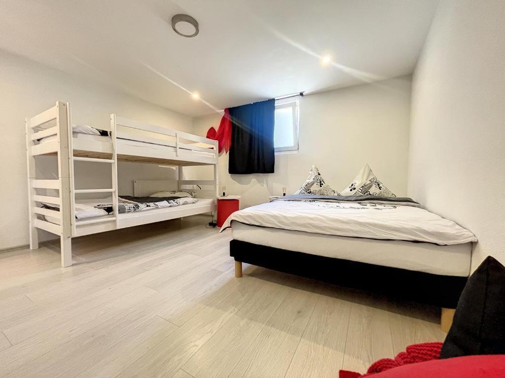 Appartement Moderne Avec Terrasse Et Piscine A Chatel Sur Bex Exterior photo